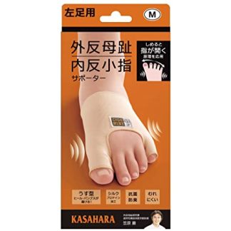 日本輕薄透氣腳趾矯正襪套 (日本製)